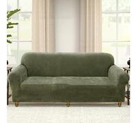 Soft Thick Plush Sofa Covers - New Non-Slip Couch Cover 1 2 3 4 Seater Couch Covers, Washable Fluffy Covers Corner Sofa Slipcover L Shape Furniture Protector For Living Room(3 Seats (175-220cm),15#)