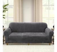 Soft Thick Plush Sofa Covers - New Non-Slip Couch Cover 1 2 3 4 Seater Couch Covers, Washable Fluffy Covers Corner Sofa Slipcover L Shape Furniture Protector For Living Room(2 Seats (140-170cm),16#)