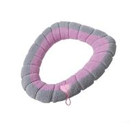 Soft Thick Warm Toilet Seat Cover Pad Polyester Material Designed for Stretchable Fit and Long-Term Use on Standard Toilet Seats (3)