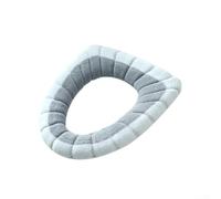 Soft Thick Warm Toilet Seat Cover Pad Polyester Material Designed for Stretchable Fit and Long-Term Use on Standard Toilet Seats (1)