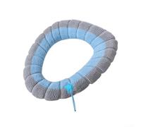 Soft Thick Warm Toilet Seat Cover Pad Polyester Material Designed for Stretchable Fit and Long-Term Use on Standard Toilet Seats (2)