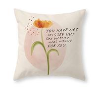 Soft Throw Pillows Covers You Have Not Missed Out On What Was Meant For You Pillowcase Decorative Cushion Cover For Decoration Bed Car 45X45Cm