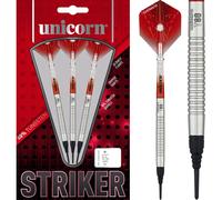 Soft Tip Unicorn Striker T80 Core XL Darts Set 19g-23g gram Tungsten Ringed