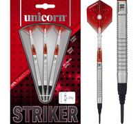 Soft Tip Unicorn Striker T80 Core XL Darts Set 19g-23g gram Tungsten Ringed