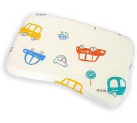Soft Toddler Pillow for Sleeping - Breathable Small Pillow (20'' x 11.2'') with Removable Cover - Ideal for Travel & Nursery, Cuddly Bear Design - Perfect for Ages 2-4 Years