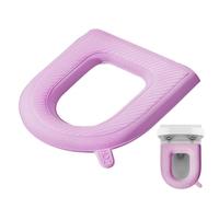 Soft Toilet Seat Cushion, Elastic Padded EVA Comfort Mat Non Slip Gray