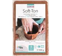 Soft-Ton, Modeling Clay Terracotta, Air Hardening/Flammable 1040° 500g