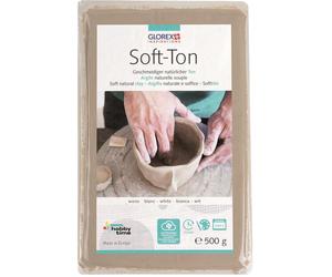 Soft-Ton, Modeling Clay White, Air Hardening/Flammable 1040° 500g
