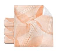 Soft Toned Bloom Hand Towels, Bath Towel Gift Cotton Handkerchiefs 30 X 30 cm, Super Soft and Absorbent Towels, Small Towel for Home Hotel Spa (6 Pack)