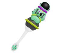 Soft Toothbrush - Kids Tooth Cleaner | Gentle Brush for, Cartoon Space Design Manual Toothbrush, Anti-Slip Handle for Home, Sleepovers, Daycare, Backpack U