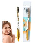 Soft Toothbrush | Sensitive Bristle Cleanser | Manual Travel Tool | Gentle Gum Care Toothbrush | Ergonomic Lightweight Tooth Cleaner with Interdent Cleaning for Daily Family Use