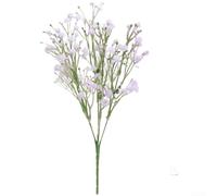 Soft Touch Artificial Baby's Breath, Realistic Faux Gypsophila Bouquet for Wedding Events and Home Garden Styling(Purple)