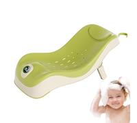 Soft Touch Baby Bath Support, Foldable Baby Bath Seat Support, 3 Adjustable Position - Water Temperature Indicator, Non-Slip, Easy Clean, Comfortable and Lightweight for Newborns and Toddler
