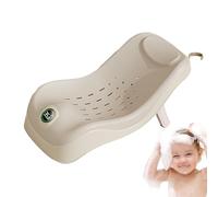 Soft Touch Baby Bath Support, Foldable Baby Bath Seat Support, 3 Adjustable Position - Water Temperature Indicator, Non-Slip, Easy Clean, Comfortable and Lightweight for Newborns and Toddler