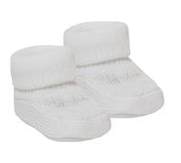 Soft Touch Baby Boys Girls 1 Pair Turnover Baby Booties New Born To 3 Months Approx