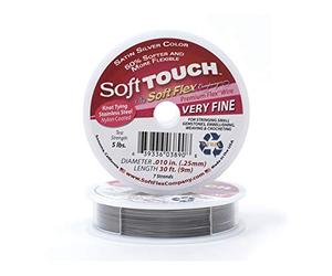 SOFT TOUCH BEADING WIRE 0.010INCH/0.25MM 30 FEET SOFT FLEX /XFINE