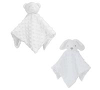 Soft Touch Bubble Bunny & Teddy Bear Comforter