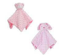 Soft Touch Bubble Bunny & Teddy Bear Comforter