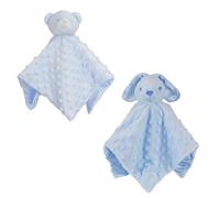 Soft Touch Bubble Bunny & Teddy Bear Comforter