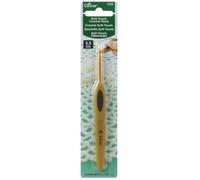 clover 1005/E Soft Touch Crochet Hook: 3.50mm, 3.5mm, Yellow