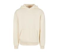 Soft-touch hooded sweatshirt Build Your Brand Blanc XL