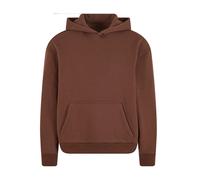 Soft-touch hooded sweatshirt Build Your Brand Marron 2XL