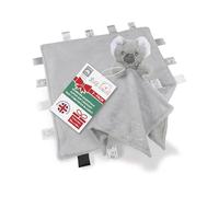 Soft Touch Newborn Essentials Cuddly Bubble Baby Comforter Blanket and Sensory Taggies Set for Baby Girls and Boys