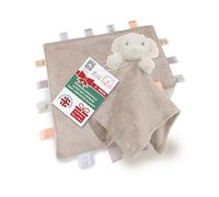 Soft Touch Newborn Essentials Cuddly Bubble Baby Comforter Blanket and Sensory Taggies Set for Baby Girls and Boys