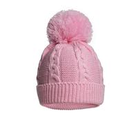 Soft Touch Newborn Essentials Eco Friendly Knitted Baby Bobble Hat, Baby Girl and Baby Boys Winter Hat 0-12 Months