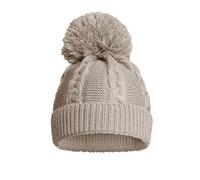 Soft Touch Newborn Essentials Eco Friendly Knitted Baby Bobble Hat, Baby Girl and Baby Boys Winter Hat 0-12 Months