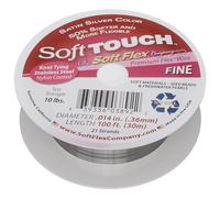 Soft Touch Premium Flex Wire -- Satin Steel .014 100 ft. by Soft Flex