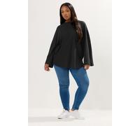 Soft Touch Ribbed Jumper Yours Black 22-24