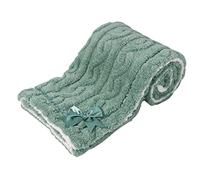 Soft Touch Sage Green Cable Knit Wrap w/Large Bow No. FBP234-SG