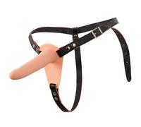 Strap-On With Vibrating Dildo Black