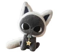 Soft Toy Cat, Cat Plush Cushion, Soft Animal Toy with Twenty-five cm for Home, Office, Travel, Children's Room, Car, Birthday, Graduation