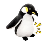 Soft Toy - Chubby Antarctic Animal for Bedtime Comfort, Cute Kawaii Elegant Room Ornament Size 20cm + Weighted Beaded Bottom Soft Fiber