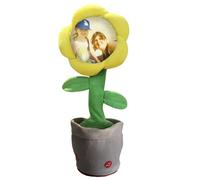Soft Toy Custom Dancing Talking Sunflower Dancing With Custom Face What You Say Sings Mimicks Records 50 Songs Funny For Birthday Festival And Valetine Day