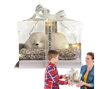 Soft Toy Dolls, Squeaky Fabric Dog as Table Decoration - Voice Controlled Interactive Learning Model for Bedroom, Living Room & Desk