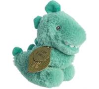 Soft Toy Ebba Eco Ryker Rex Dragon Rattle 6In