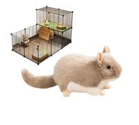 Soft Toy for Hamsters and Guinea Pigs - Soothing Cage Decoration PP Cotton Soft Companion for Sleeping, Hiding, Building a Nest for Hedgehog Chinchillas Home Travel, 200g