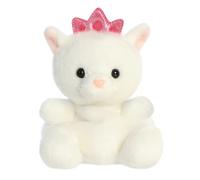 Aurora, 33945, Palm Pals Priscilla Princess Kitty 5In, Soft Toy, White