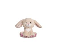 Soft Toy Rabbit Glitzy Junior 20 Cm Plush Brown/Pink - Plush Soft Toy