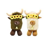 Soft Toy Scottish Cowherd Dwarf Thanksgiving Ornament Festival Decorative Window Display