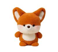 Soft Toy Stuffed Animal Plushie Cute Animal Toy For Kids Adults All Ages Durable And Huggable YhD731 (Orange, 16cm)