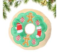 Soft Toys for Dogs, Plush Toy for Dogs, Talking Pet Toy, Gingerbread Man Antlers, Dog Toy, Noise Power, Comfort Toy for Indoor Puppies, Older Puppy