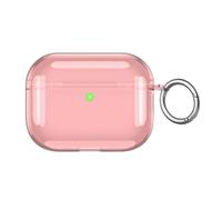 Soft TPU Case Cover for AirPods Pro 3 S Portable Shockproof Clear Case With Keychain 3 for AirPods Pro Earphone Lanyard Case