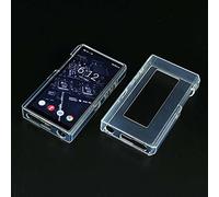 Soft TPU Clear Crystal Full Protective Skin Shell Case Cover for FiiO M11 Plus LTD Music Player (Clear Black)