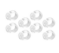 Soft Transparent Door Protectors Wall Guards for Bathroom/Indoor Noise Control, Multi-Room Essentials Scratch Stoppers Soft Silicone Dampeners