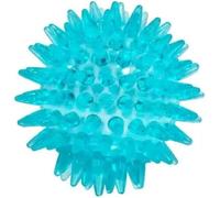 Soft Transparent Spiky Massage Ball, 7 CM, Blue for Hand and Wrist Deep Tissue Relief, Strength Recovery Exercise Tool