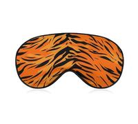 Soft Travel Sleep Eye Mask, Shade Eye Cover, Blindfold Party Game Eye Mask, Tiger Stripe Animal Print